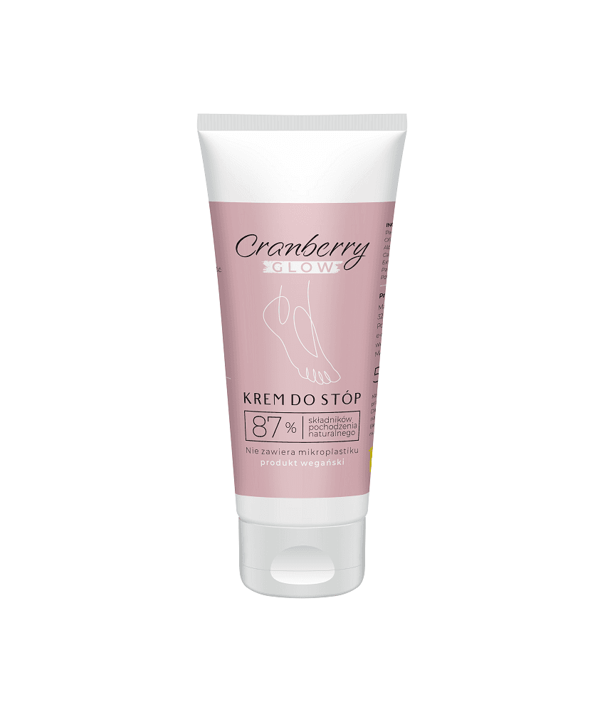Krem do stóp cranberry glow 50 ml - naturalne pochodzenie składników