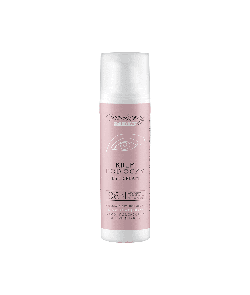 Krem pod oczy cranberry glow 30 ml - składniki naturalnego pochodzenia