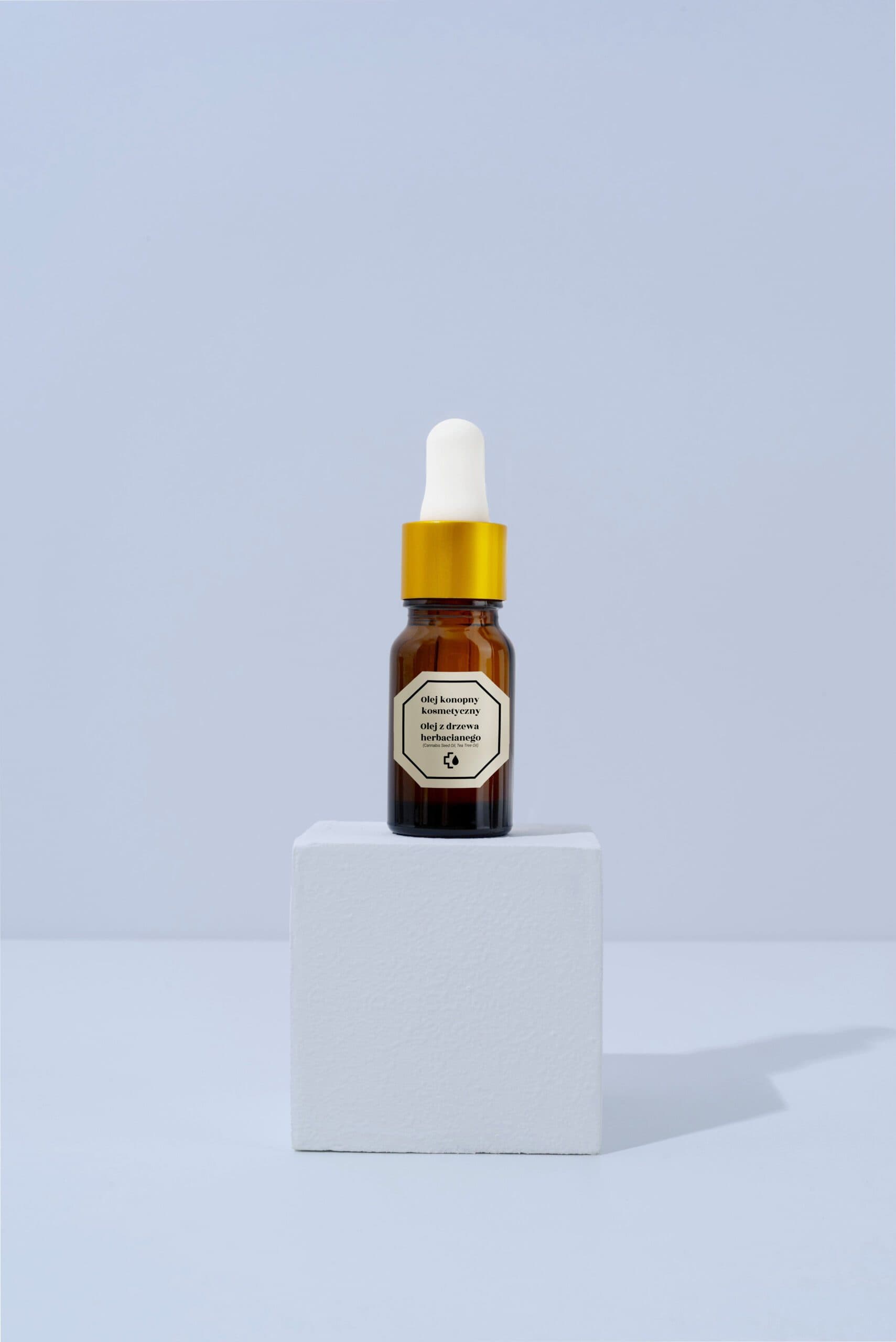 Olej Konopny z olejem z drzewa herbacianego